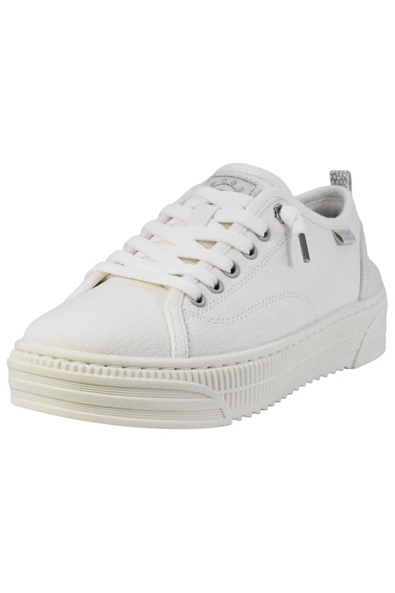 Women’s Sneakers Bobs Copa Casual Lace Up Shoes Memory Foam Insole Lace-Up Design Vegan Materials Flexible Traction Outsole Padded Collar
