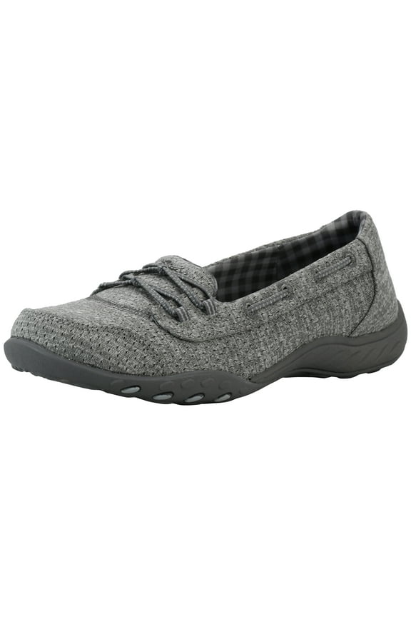 Women's Breathe Easy-Good Influence Sneaker Grey 7 Wide
