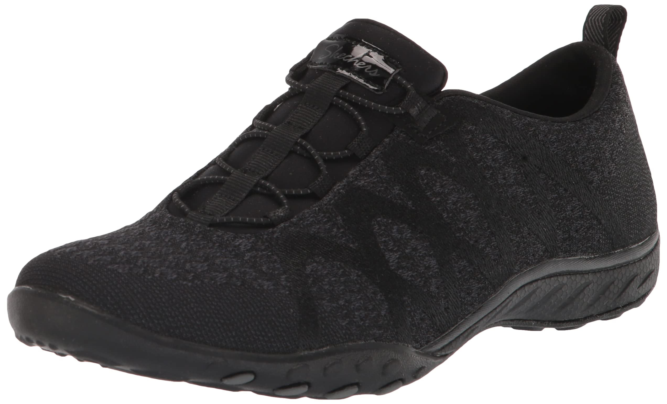 Skechers Women's Breathe Easy Infi-knity Knit Bungee Comfort Slip-on Sneaker, Wide Widths Available