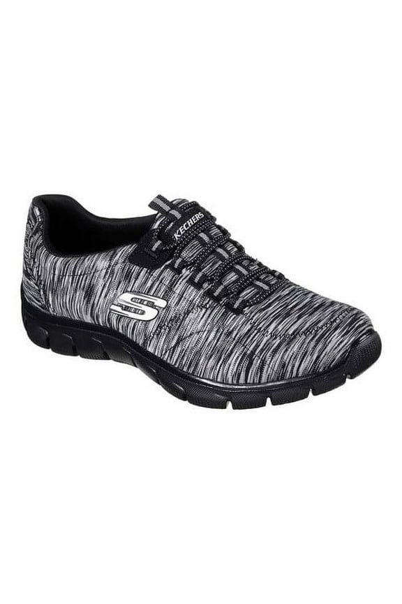 Women’s Casual & Dress Shoes Bungee Slip-On Sneaker,Black/White
