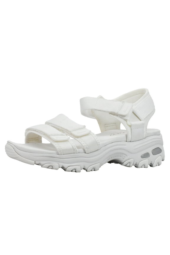 Women's D-Lites-Fresh Catch Sport Sandal White 10