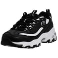 thumbnail image 1 of Skechers Sneakers for Women's, D'lites Fresh Start Memory Foam Lightweight Lace-Up Walking Shoes, 1 of 6