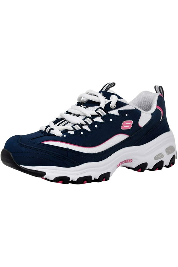 Women's D Lites Original Shoe, Navy/Pink, 8.5 M US