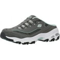 thumbnail image 1 of Skechers Women's D'Lites Slip-On Mule Sneaker Grey/Mint 7.5, 1 of 5