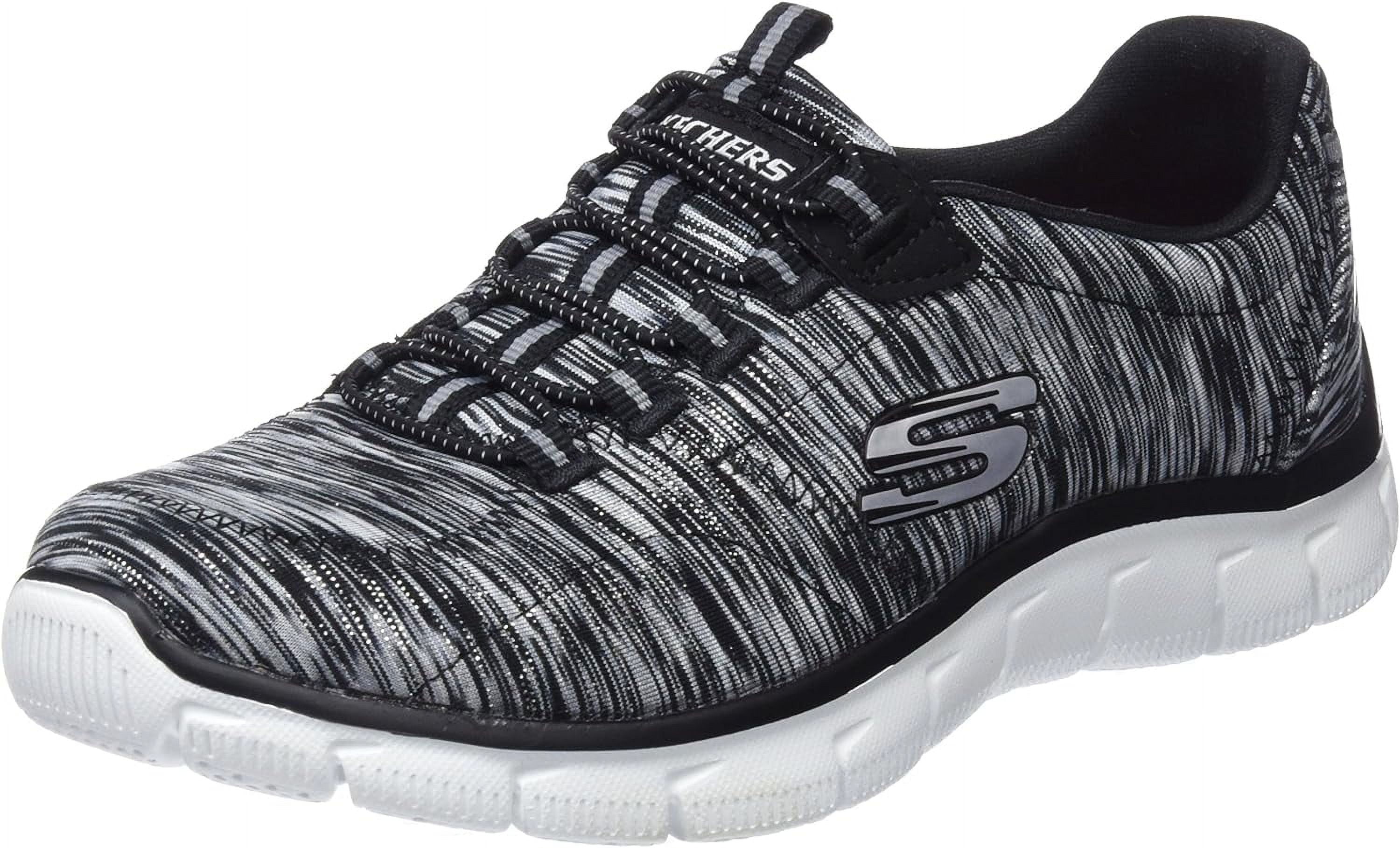 Skechers Women's Empire Fashion Sneaker Black/White
