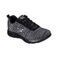 thumbnail image 1 of Skechers Women's Flex Appeal 2.0 Sneaker, Black/Charcoal, 9.5 W US, 1 of 7