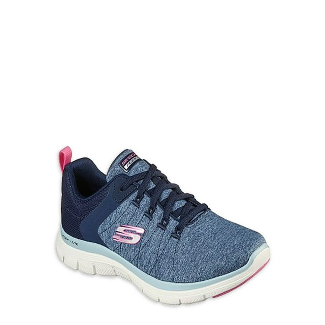 skechers womens flex appeal 4.0 waterproof trainer