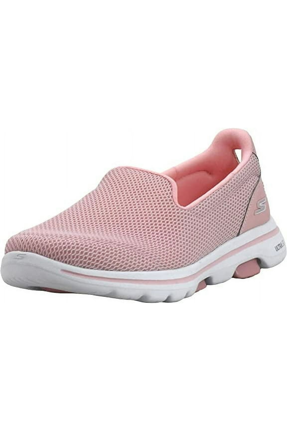 Women's GO Walk 5-15901 Sneaker, Light Pink, 8.5 M US