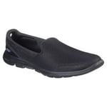 Skechers Women's Go Walk 5 Sneaker, Black, 8.5