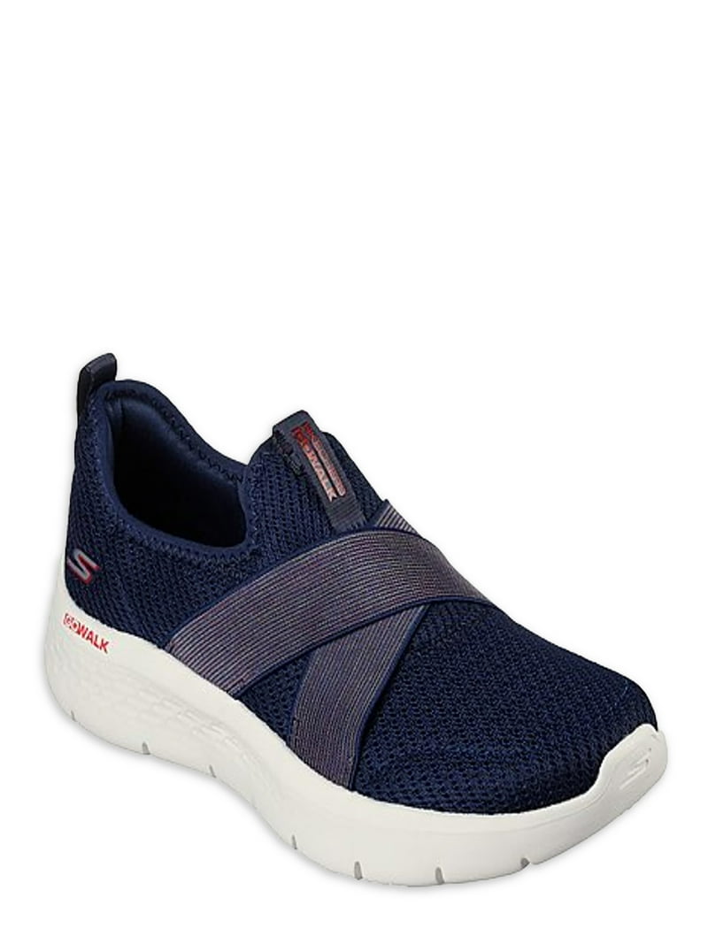 Skechers Women's GOwalk Flex Lilly Criss-Cross Slip-on Skechers Women's GOwalk Flex Lilly Criss-Cross Slip-on