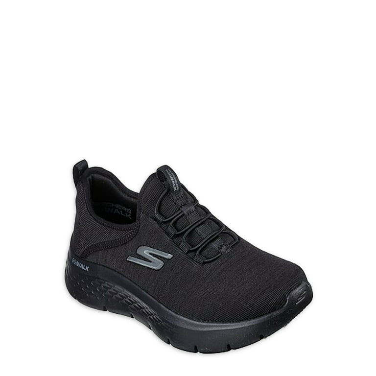 Skechers Women's GOwalk Flex Lucy Bungee Slip-on Comfort Athletic Sneaker - Walmart.com
