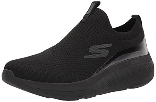 Skechers Slip on Casual Sneakers for Women Go Run Elevate Hot Streak Walking Shoes Lightweight Mesh Breathable Cushioning Flexible Rubber Outsole
