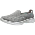 thumbnail image 1 of Skechers Women's Go Walk 4 Kindle Slip-On Shoe 9 Wide Grey, 1 of 9