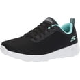 thumbnail image 1 of Skechers Women's Go Walk Joy-15641 Sneaker Black/Aqua 10 Wide, 1 of 5
