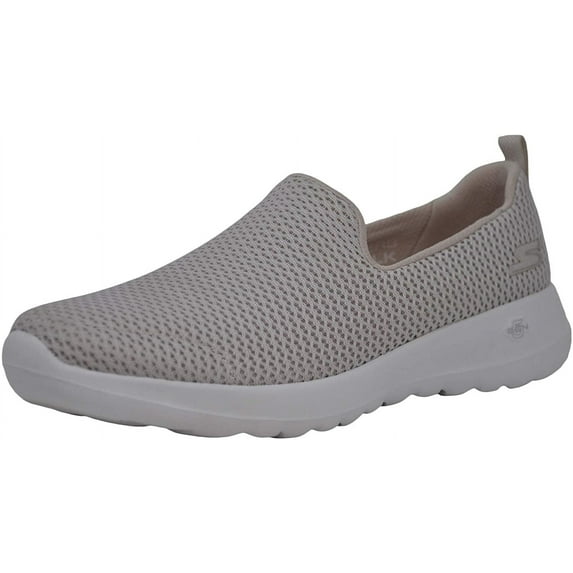 Skechers Women's Go Walk Joy Walking Shoe, Natural, 9 Wide US