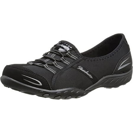 Skechers Women's Good Life Fashion Sneaker Black/Black 10 Wide