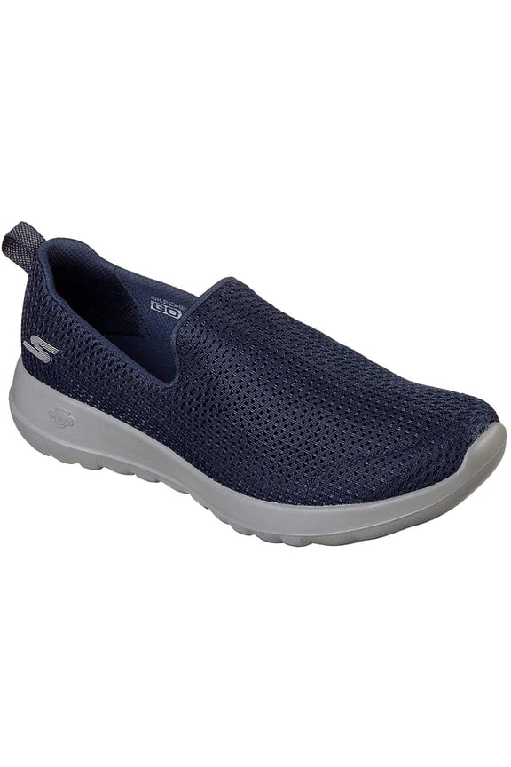 Women's Gowalk Joy Walking Shoe, Navy/Grey, 7 M US