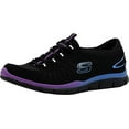thumbnail image 1 of Skechers Women's Gratis-in Motion Fashion Sneaker, Black/Purple, 11 M US, 1 of 5