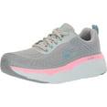 thumbnail image 1 of Skechers Women's Max Cushion Sneaker Gray/Pink 6 Wide, 1 of 5