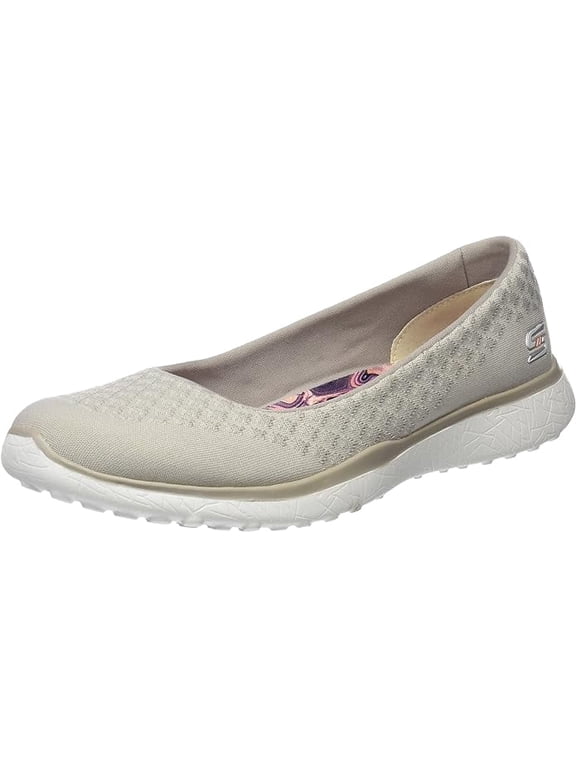 Slip on Shoes for Women Microburst One Up Fashion Sneakers Breathable Woven Fabric Air Cooled Memory Foam Lightweight Cushioned Midsole