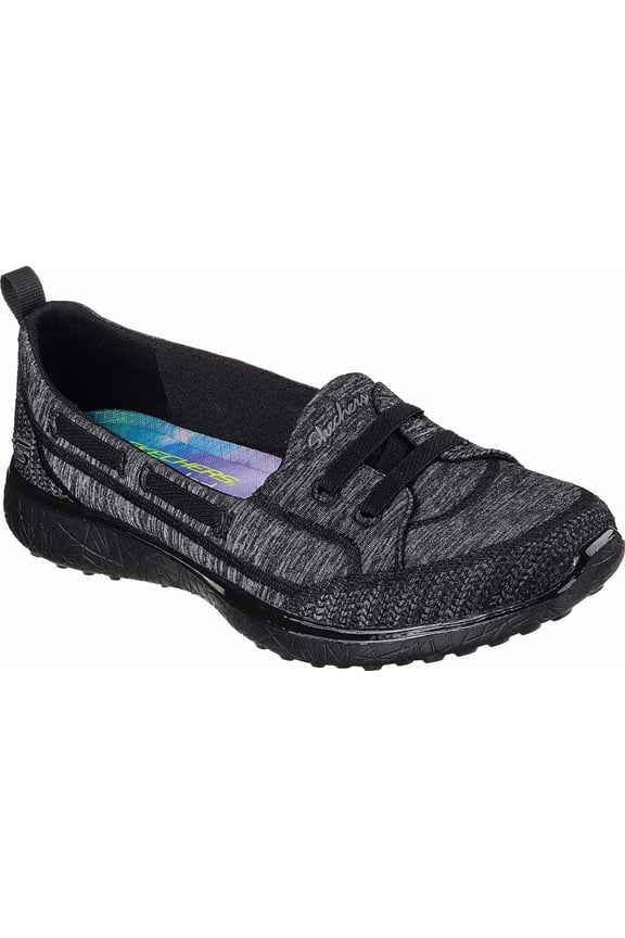 Women's Microburst Topnotch Sneaker Black/Black 7 Wide