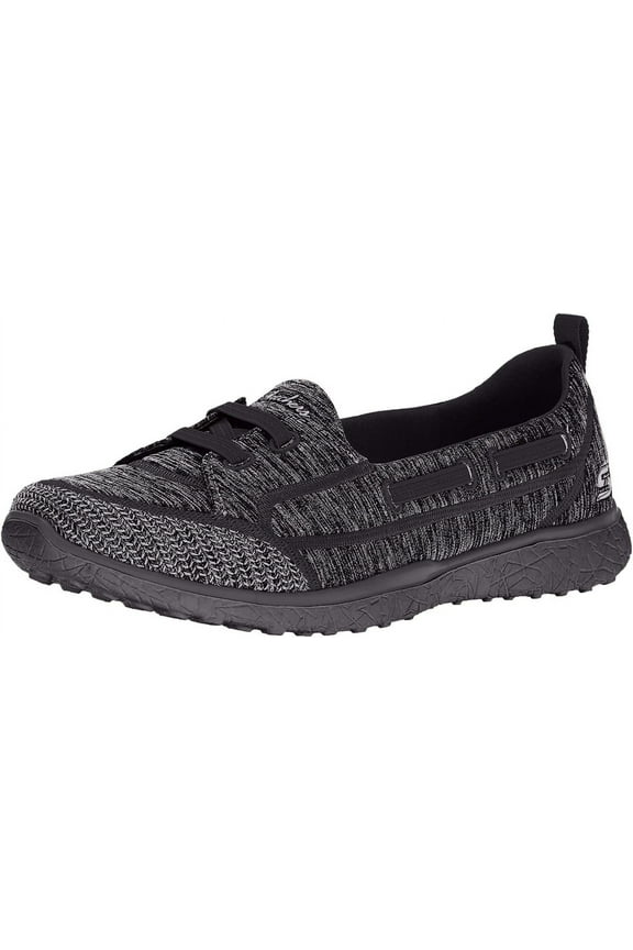 Women's Microburst Topnotch Sneaker Black/Black 8.5 Wide