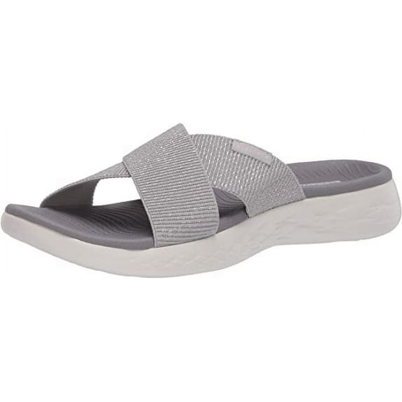 Skechers Women's On The Go 600 - Glistening Slide Sandal