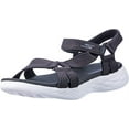 thumbnail image 1 of Skechers Women's On-The-go 600-Brilliancy Sport Sandal, Black/White, 7 US, 1 of 5