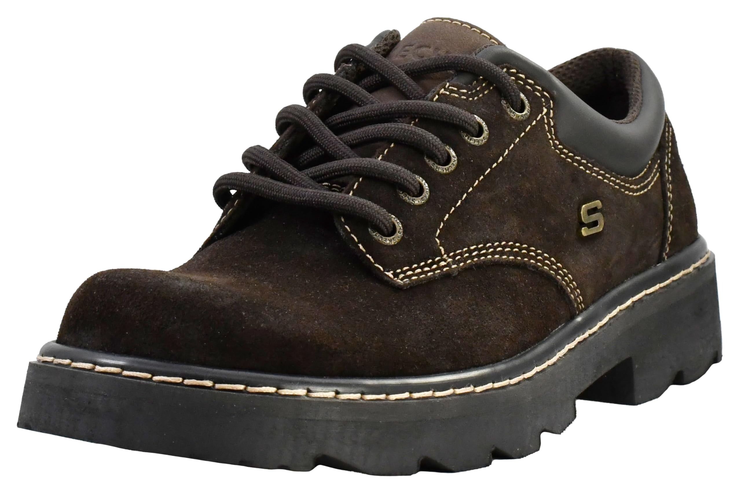 Skechers WomenCasual Shoes Parties-Mate Oxford Formal Shoes Cushioned Insole Flexible Outsole Padded Collar Leather Lace Up