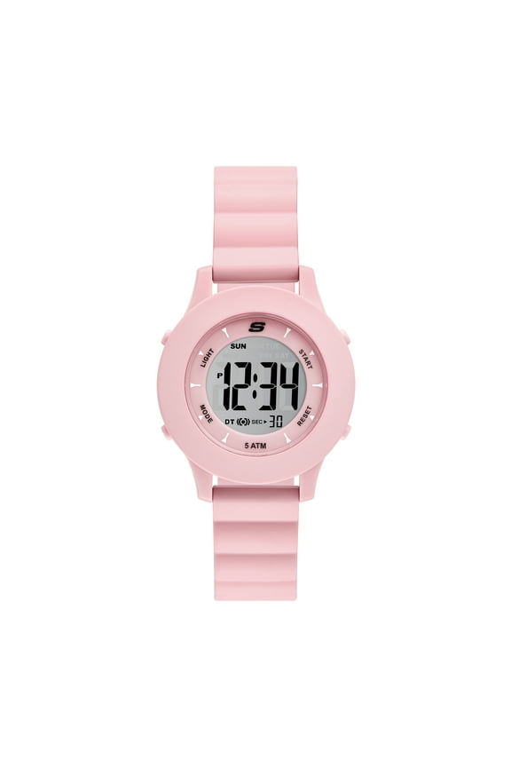 Women's Rosencrans Digital, Blush Polycarbonate Watch