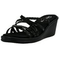 thumbnail image 1 of Skechers Women's Rumblers-Social Butterfly Wedge Sandal, 1 of 7