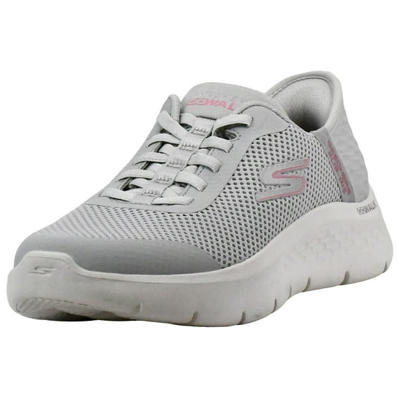 Skechers Slip-On Sneakers for Women, Slip-Ins Hands-Free Shoes, Go Walk Flex - Grand Entry, Air-Cooled Memory Foam Insole
