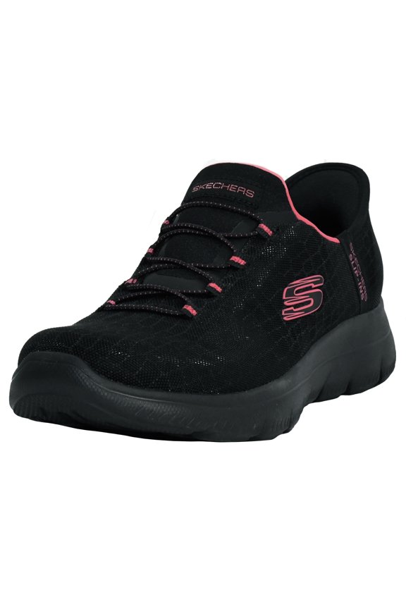 Slip on Sneakers for Women Summits Classy Night Hands Free Shoes Mesh Upper Cushioned Insole Flexible Sole Casual Walking Footwear
