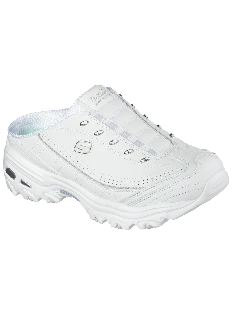 Skechers Women's Sport D'Lites Bright Sky Slip-on Athletic Sneaker