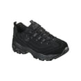 thumbnail image 1 of Skechers Women's Sport D'Lites Play-on Lace-up Athletic Sneaker, Wide Width Available, 1 of 6