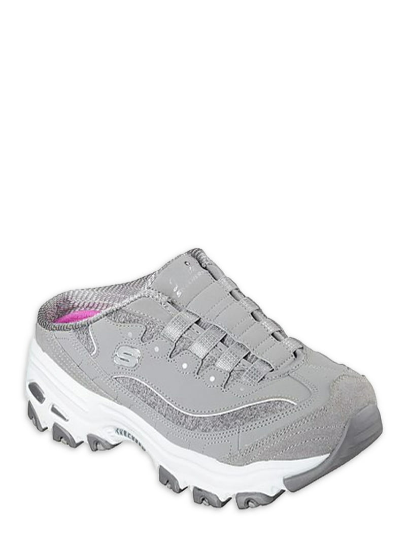 Skechers Women's Sport D'Lites Resilient Slip-on Athletic Sneaker