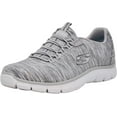 thumbnail image 1 of Skechers Women's Sport Empire Sneaker, Silver/White, 6.5 W US, 1 of 5