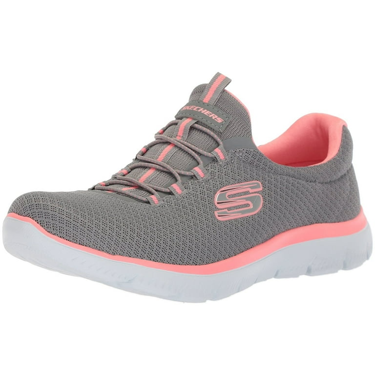 Skechers mesh bungee slip sale on