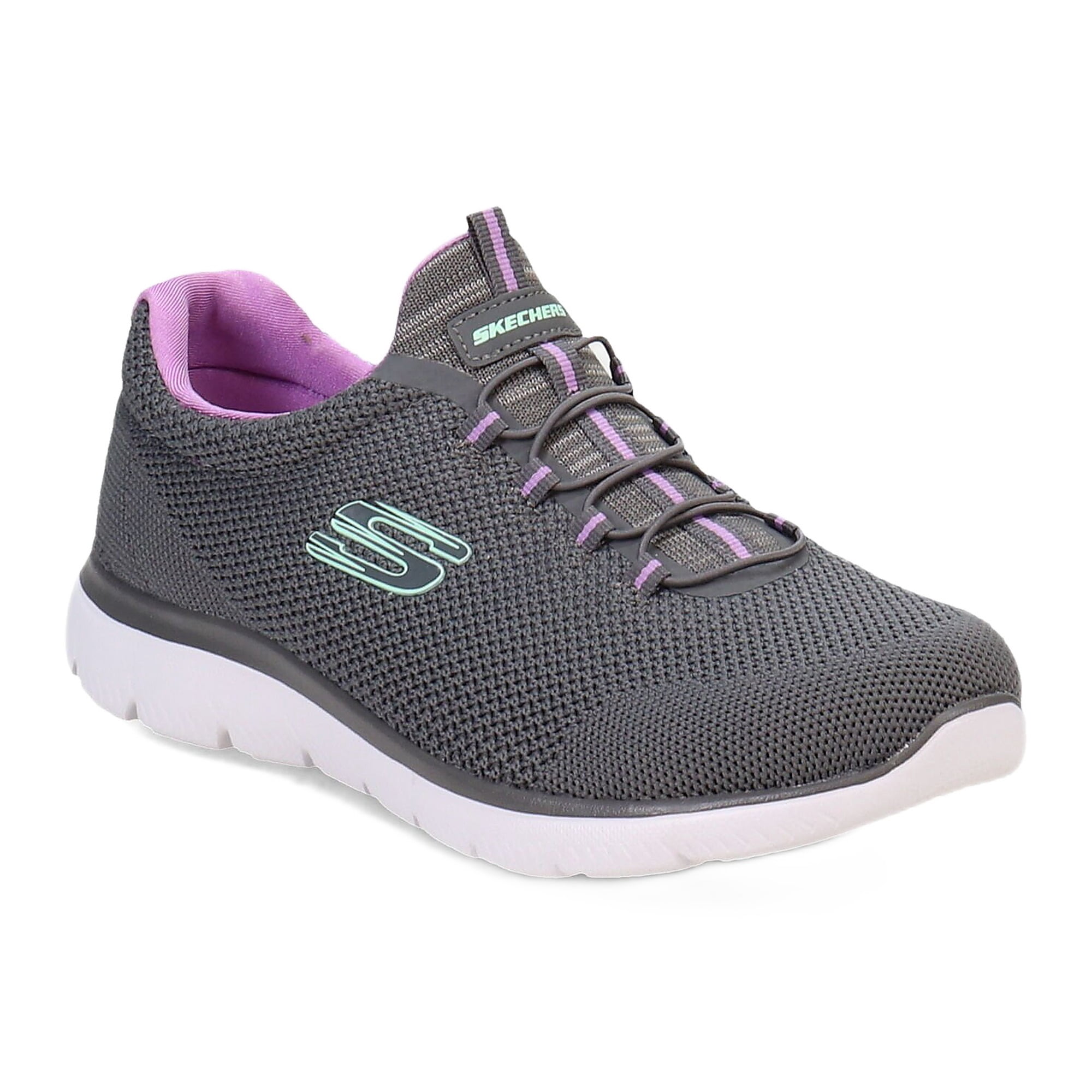 Skechers Women's SUMMITS-COOL CLASSIC Slip-On Athletic Sneaker, Wide Width Available