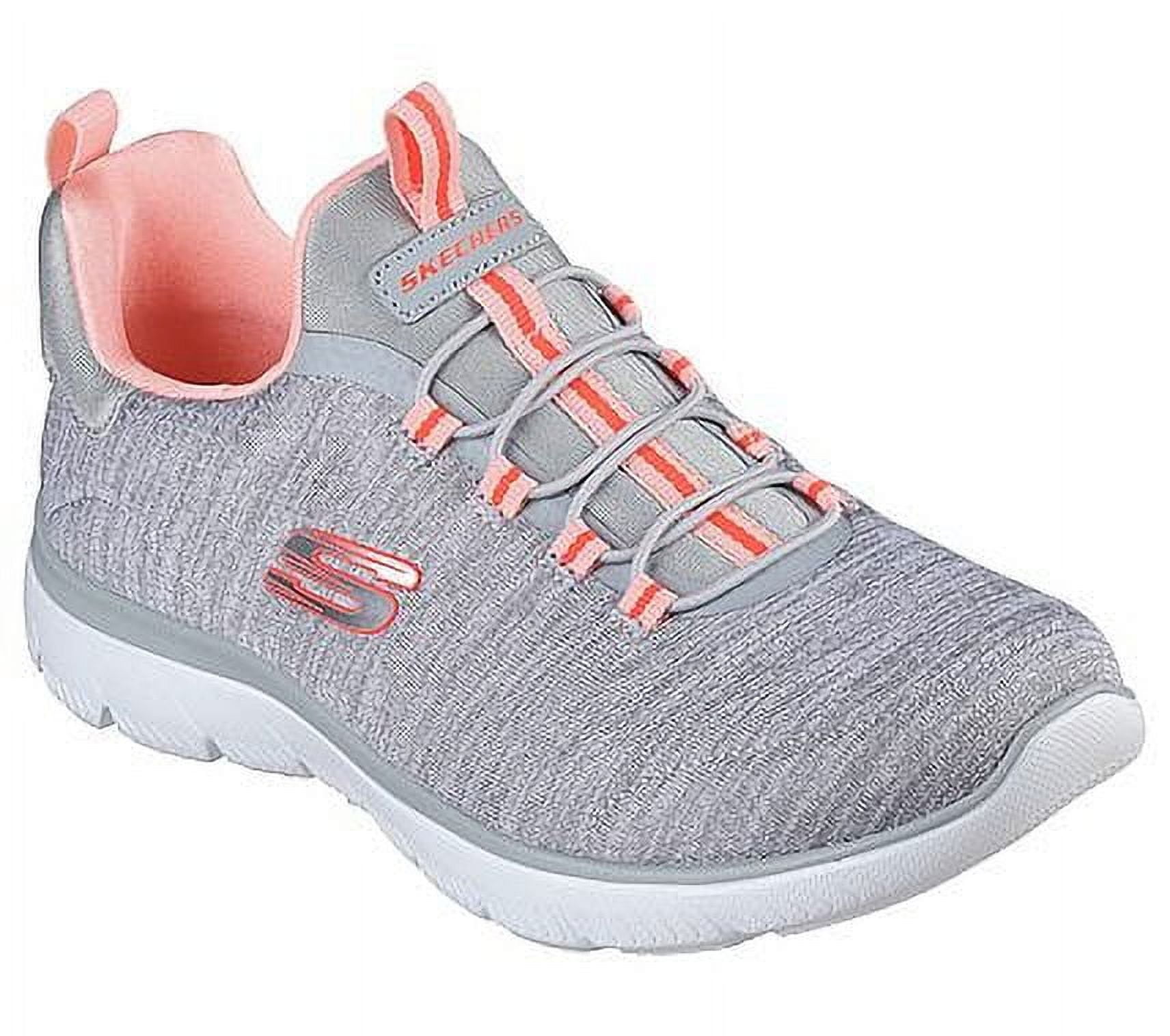 Skechers Women's Summits - Cool Classic Slip-on Athletic Sneaker, Wide Width Available