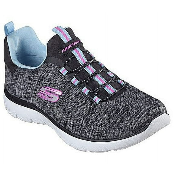 Skechers Women's SUMMITS-FRESH IMPRESSION Slip-On Athletic Sneaker, Wide Width Available