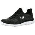 thumbnail image 1 of Skechers Women's Summits-Quick Getaway Black/White Sneaker 7 M US, 1 of 5