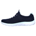 thumbnail image 1 of Skechers Slip on Sneakers for Women Sport Summits Mesh Bungee Closure Athletic Shoes Knit Upper Memory Foam Cushioning Flexible Lightweight Support, 1 of 5