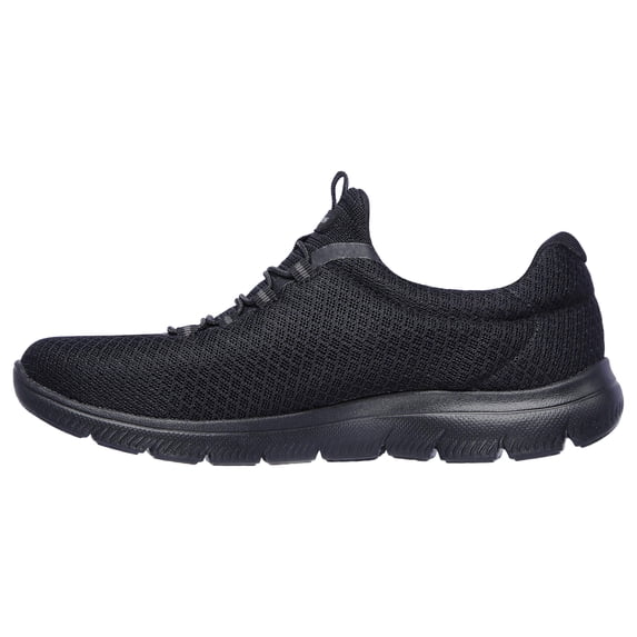 Skechers Slip on Sneakers for Women Sport Summits Mesh Bungee Closure Athletic Shoes Knit Upper Memory Foam Cushioning Flexible Lightweight Support