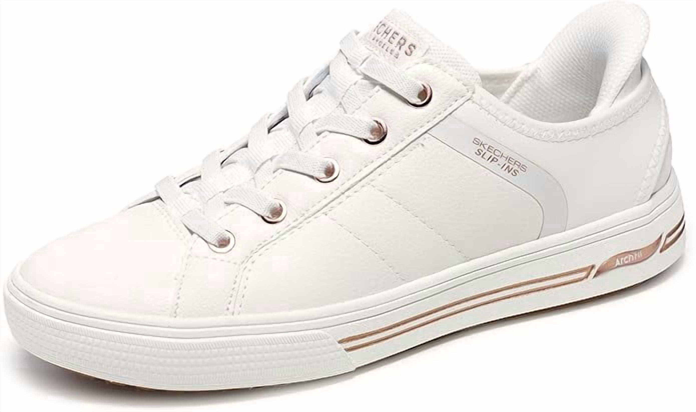 Skechers WomenCasual Shoes Arch Fit Arcade - Ease-N Hands Free Slip-Ins ...