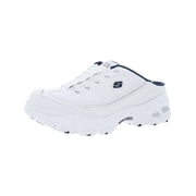 Skechers DLites - Bright Sky Slip-On Sneakers for Women, Lightweight Athletic Walking Shoes with Air-Cooled Memory Foam