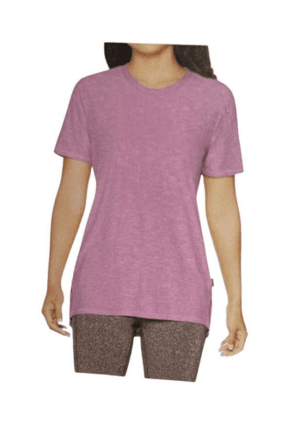 designer Womens Go Walk Short Sleeve T-Shirt,Lavender,Medium