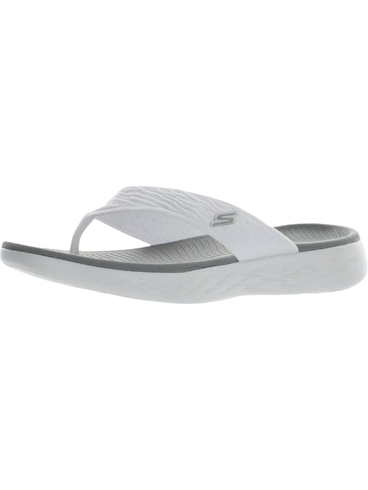Womens On The Go 600-Sunny Knit Casual Flip-Flops