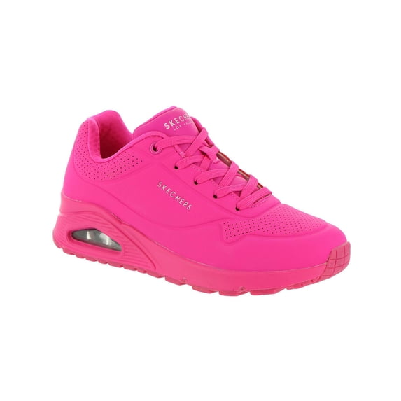 Skechers Uno-Night Shades Casual Sneakers for Women, Classic Sporty Style Lace-Up Shoes