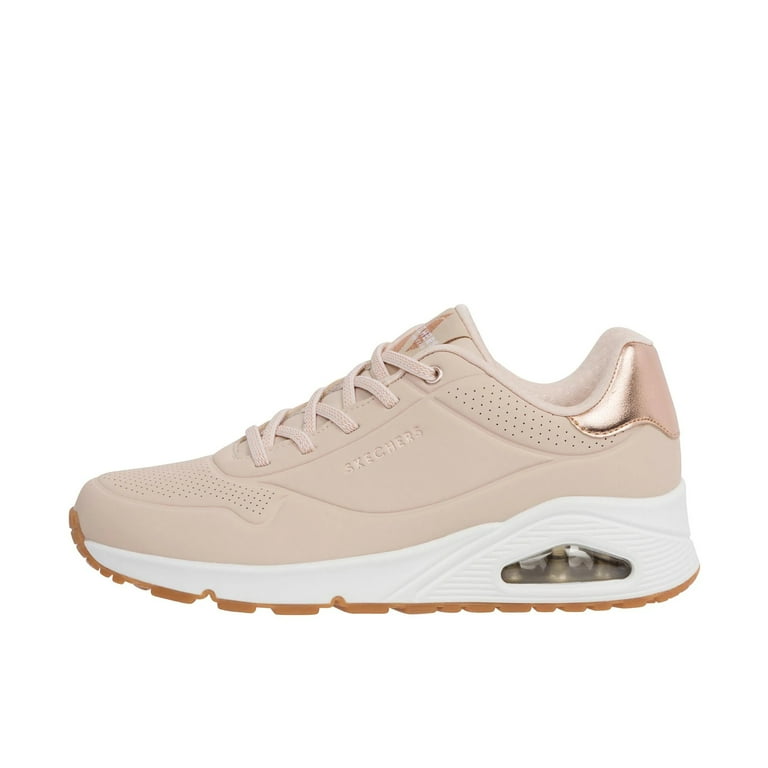 Rose gold online skechers womens